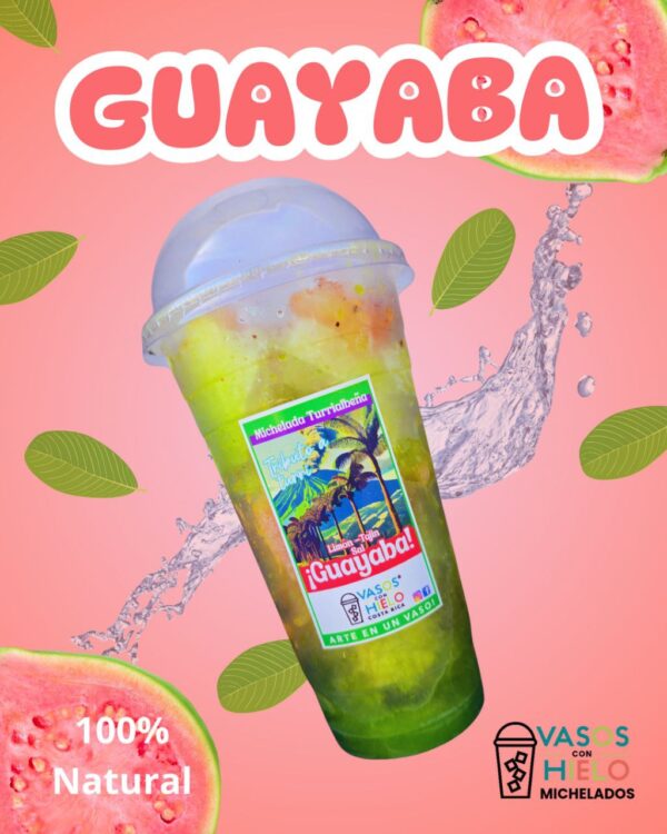 Chelada de guayaba